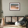 image:imageAmericanflat 8x8 Picture Frame  Matted to 5x5  Engineered Wood  White  Shatterresistant glass wall or tabletop display with included easel sawtooth hangers included secure turntab backingMahogany