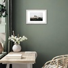 image:imageAmericanflat 8x8 Picture Frame  Matted to 5x5  Engineered Wood  White  Shatterresistant glass wall or tabletop display with included easel sawtooth hangers included secure turntab backingWhite