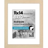 image:imageAmericanflat 8x8 Picture Frame  Matted to 5x5  Engineered Wood  White  Shatterresistant glass wall or tabletop display with included easel sawtooth hangers included secure turntab backingNatural Oak