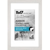 image:imageAmericanflat 8x8 Picture Frame  Matted to 5x5  Engineered Wood  White  Shatterresistant glass wall or tabletop display with included easel sawtooth hangers included secure turntab backingWhite
