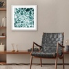 image:imageAmericanflat 8x8 Picture Frame  Matted to 5x5  Engineered Wood  White  Shatterresistant glass wall or tabletop display with included easel sawtooth hangers included secure turntab backingWhite