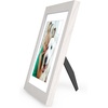 image:imageAmericanflat 8x8 Picture Frame  Matted to 5x5  Engineered Wood  White  Shatterresistant glass wall or tabletop display with included easel sawtooth hangers included secure turntab backingWhite