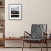 image:imageAmericanflat 8x8 Picture Frame  Matted to 5x5  Engineered Wood  White  Shatterresistant glass wall or tabletop display with included easel sawtooth hangers included secure turntab backingGrey Wood