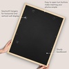 image:imageAmericanflat 8x8 Picture Frame  Matted to 5x5  Engineered Wood  White  Shatterresistant glass wall or tabletop display with included easel sawtooth hangers included secure turntab backingNatural Oak