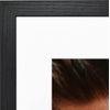 image:imageAmericanflat 8x8 Picture Frame  Matted to 5x5  Engineered Wood  White  Shatterresistant glass wall or tabletop display with included easel sawtooth hangers included secure turntab backingBlack