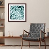 image:imageAmericanflat 8x8 Picture Frame  Matted to 5x5  Engineered Wood  White  Shatterresistant glass wall or tabletop display with included easel sawtooth hangers included secure turntab backingMahogany