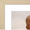 image:imageAmericanflat 8x8 Picture Frame  Matted to 5x5  Engineered Wood  White  Shatterresistant glass wall or tabletop display with included easel sawtooth hangers included secure turntab backingNatural Oak