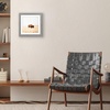 image:imageAmericanflat 8x8 Picture Frame  Matted to 5x5  Engineered Wood  White  Shatterresistant glass wall or tabletop display with included easel sawtooth hangers included secure turntab backingGrey Wood