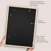 image:imageAmericanflat 8x8 Picture Frame  Matted to 5x5  Engineered Wood  White  Shatterresistant glass wall or tabletop display with included easel sawtooth hangers included secure turntab backingNatural Oak