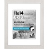 image:imageAmericanflat 8x8 Picture Frame  Matted to 5x5  Engineered Wood  White  Shatterresistant glass wall or tabletop display with included easel sawtooth hangers included secure turntab backingWhite