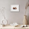 image:imageAmericanflat 8x8 Picture Frame  Matted to 5x5  Engineered Wood  White  Shatterresistant glass wall or tabletop display with included easel sawtooth hangers included secure turntab backingWhite
