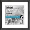 image:imageAmericanflat 8x8 Picture Frame  Matted to 5x5  Engineered Wood  White  Shatterresistant glass wall or tabletop display with included easel sawtooth hangers included secure turntab backingBlack