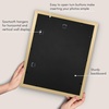 image:imageAmericanflat 8x8 Picture Frame  Matted to 5x5  Engineered Wood  White  Shatterresistant glass wall or tabletop display with included easel sawtooth hangers included secure turntab backingGold