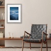image:imageAmericanflat 8x8 Picture Frame  Matted to 5x5  Engineered Wood  White  Shatterresistant glass wall or tabletop display with included easel sawtooth hangers included secure turntab backingGrey Wood