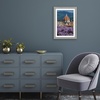 image:imageAmericanflat 8x8 Picture Frame  Matted to 5x5  Engineered Wood  White  Shatterresistant glass wall or tabletop display with included easel sawtooth hangers included secure turntab backingGrey Wood