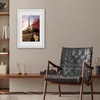 image:imageAmericanflat 8x8 Picture Frame  Matted to 5x5  Engineered Wood  White  Shatterresistant glass wall or tabletop display with included easel sawtooth hangers included secure turntab backingWhite