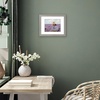 image:imageAmericanflat 8x8 Picture Frame  Matted to 5x5  Engineered Wood  White  Shatterresistant glass wall or tabletop display with included easel sawtooth hangers included secure turntab backingGrey Wood