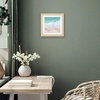 image:imageAmericanflat 8x8 Picture Frame  Matted to 5x5  Engineered Wood  White  Shatterresistant glass wall or tabletop display with included easel sawtooth hangers included secure turntab backingNatural Oak