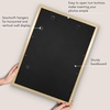 image:imageAmericanflat 8x8 Picture Frame  Matted to 5x5  Engineered Wood  White  Shatterresistant glass wall or tabletop display with included easel sawtooth hangers included secure turntab backingGold