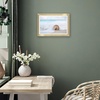 image:imageAmericanflat 8x8 Picture Frame  Matted to 5x5  Engineered Wood  White  Shatterresistant glass wall or tabletop display with included easel sawtooth hangers included secure turntab backingGold