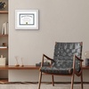image:imageAmericanflat 8x8 Picture Frame  Matted to 5x5  Engineered Wood  White  Shatterresistant glass wall or tabletop display with included easel sawtooth hangers included secure turntab backingWhite