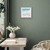 image:imageAmericanflat 8x8 Picture Frame  Matted to 5x5  Engineered Wood  White  Shatterresistant glass wall or tabletop display with included easel sawtooth hangers included secure turntab backingGrey Wood