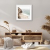 image:imageAmericanflat 8x8 Picture Frame  Matted to 5x5  Engineered Wood  White  Shatterresistant glass wall or tabletop display with included easel sawtooth hangers included secure turntab backingWhite