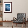 image:imageAmericanflat 8x8 Picture Frame  Matted to 5x5  Engineered Wood  White  Shatterresistant glass wall or tabletop display with included easel sawtooth hangers included secure turntab backingMahogany