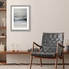 image:imageAmericanflat 8x8 Picture Frame  Matted to 5x5  Engineered Wood  White  Shatterresistant glass wall or tabletop display with included easel sawtooth hangers included secure turntab backingGrey Wood