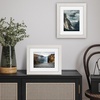 image:imageAmericanflat 8x8 Picture Frame  Matted to 5x5  Engineered Wood  White  Shatterresistant glass wall or tabletop display with included easel sawtooth hangers included secure turntab backingWhite