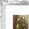 image:imageAmericanflat 8x8 Picture Frame  Matted to 5x5  Engineered Wood  White  Shatterresistant glass wall or tabletop display with included easel sawtooth hangers included secure turntab backingWhite