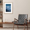 image:imageAmericanflat 8x8 Picture Frame  Matted to 5x5  Engineered Wood  White  Shatterresistant glass wall or tabletop display with included easel sawtooth hangers included secure turntab backingNatural Oak