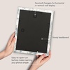 image:imageAmericanflat 8x8 Picture Frame  Matted to 5x5  Engineered Wood  White  Shatterresistant glass wall or tabletop display with included easel sawtooth hangers included secure turntab backingWhite