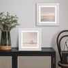 image:imageAmericanflat 8x8 Picture Frame  Matted to 5x5  Engineered Wood  White  Shatterresistant glass wall or tabletop display with included easel sawtooth hangers included secure turntab backingWhite