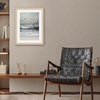 image:imageAmericanflat 8x8 Picture Frame  Matted to 5x5  Engineered Wood  White  Shatterresistant glass wall or tabletop display with included easel sawtooth hangers included secure turntab backingNatural Oak