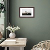 image:imageAmericanflat 8x8 Picture Frame  Matted to 5x5  Engineered Wood  White  Shatterresistant glass wall or tabletop display with included easel sawtooth hangers included secure turntab backingMahogany