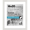 image:imageAmericanflat 8x8 Picture Frame  Matted to 5x5  Engineered Wood  White  Shatterresistant glass wall or tabletop display with included easel sawtooth hangers included secure turntab backingWhite