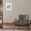 image:imageAmericanflat 8x8 Picture Frame  Matted to 5x5  Engineered Wood  White  Shatterresistant glass wall or tabletop display with included easel sawtooth hangers included secure turntab backingWhite