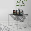 image:imageAmericanflat Hinged 8x10 Picture Frame with ShatterResistant Glass  Double Picture Frames with Engineered Wood  Signature Collection  Photo Frame for Tabletop Display  WhiteBlack