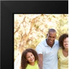 image:imageAmericanflat Hinged 8x10 Picture Frame with ShatterResistant Glass  Double Picture Frames with Engineered Wood  Signature Collection  Photo Frame for Tabletop Display  WhiteBlack