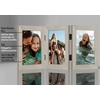 image:imageAmericanflat Hinged 8x10 Picture Frame with ShatterResistant Glass  Double Picture Frames with Engineered Wood  Signature Collection  Photo Frame for Tabletop Display  WhiteDriftwood