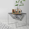 image:imageAmericanflat Hinged 8x10 Picture Frame with ShatterResistant Glass  Double Picture Frames with Engineered Wood  Signature Collection  Photo Frame for Tabletop Display  WhiteDark Oak