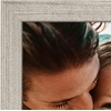 image:imageAmericanflat Hinged 8x10 Picture Frame with ShatterResistant Glass  Double Picture Frames with Engineered Wood  Signature Collection  Photo Frame for Tabletop Display  WhiteDriftwood