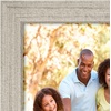 image:imageAmericanflat Hinged 8x10 Picture Frame with ShatterResistant Glass  Double Picture Frames with Engineered Wood  Signature Collection  Photo Frame for Tabletop Display  WhiteDriftwood