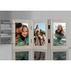 image:imageAmericanflat Hinged 8x10 Picture Frame with ShatterResistant Glass  Double Picture Frames with Engineered Wood  Signature Collection  Photo Frame for Tabletop Display  WhiteDriftwood