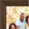 image:imageAmericanflat Hinged 8x10 Picture Frame with ShatterResistant Glass  Double Picture Frames with Engineered Wood  Signature Collection  Photo Frame for Tabletop Display  WhiteWalnut
