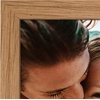 image:imageAmericanflat Hinged 8x10 Picture Frame with ShatterResistant Glass  Double Picture Frames with Engineered Wood  Signature Collection  Photo Frame for Tabletop Display  WhiteDark Oak