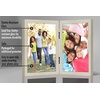 image:imageAmericanflat Hinged 8x10 Picture Frame with ShatterResistant Glass  Double Picture Frames with Engineered Wood  Signature Collection  Photo Frame for Tabletop Display  WhiteLight Wood