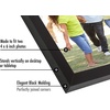 image:imageAmericanflat Hinged 8x10 Picture Frame with ShatterResistant Glass  Double Picture Frames with Engineered Wood  Signature Collection  Photo Frame for Tabletop Display  WhiteBlack