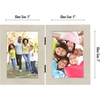 image:imageAmericanflat Hinged 8x10 Picture Frame with ShatterResistant Glass  Double Picture Frames with Engineered Wood  Signature Collection  Photo Frame for Tabletop Display  WhiteLight Wood